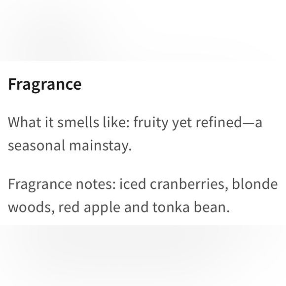 NIB White Barn “Frosted Cranberry” 3-Wick Candle w Decorative Metal Lid. - Picture 3 of 3